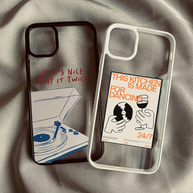 Retro mood iPhone Case