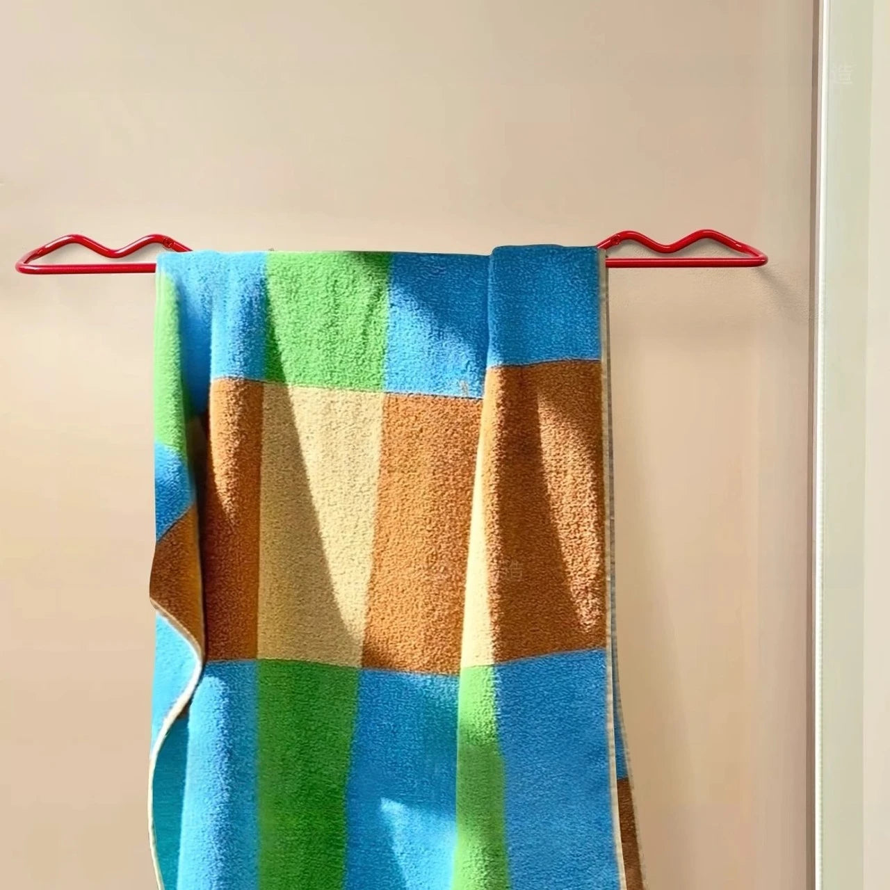 Wave Bathroom Towel Bar