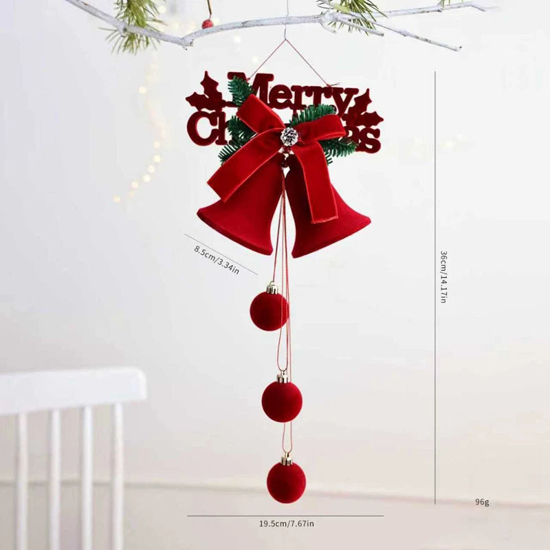 Christmas Ball Ornament Nordic Bells Decorations