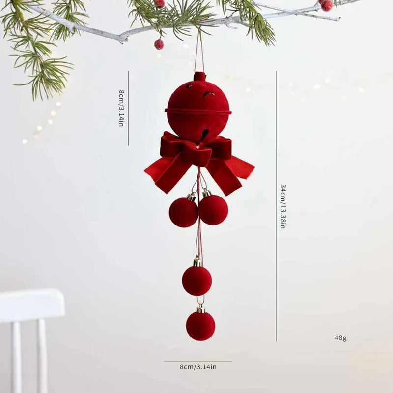 Christmas Ball Ornament Nordic Bells Decorations