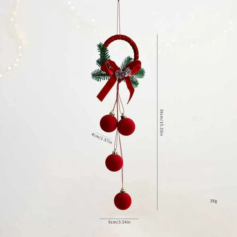 Christmas Ball Ornament Nordic Bells Decorations