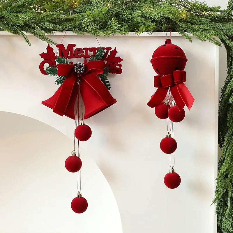 Christmas Ball Ornament Nordic Bells Decorations