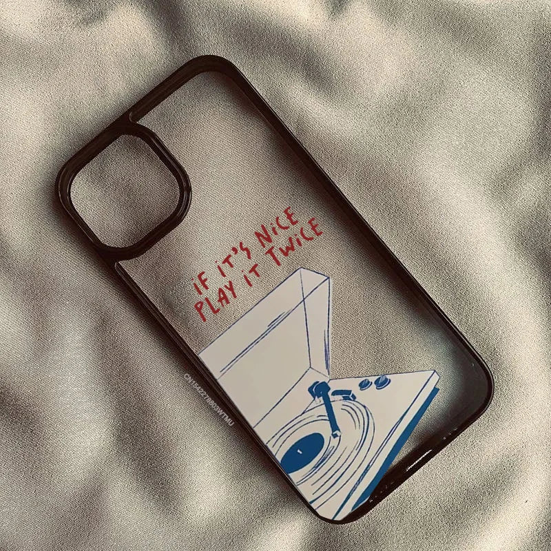 Retro mood iPhone Case