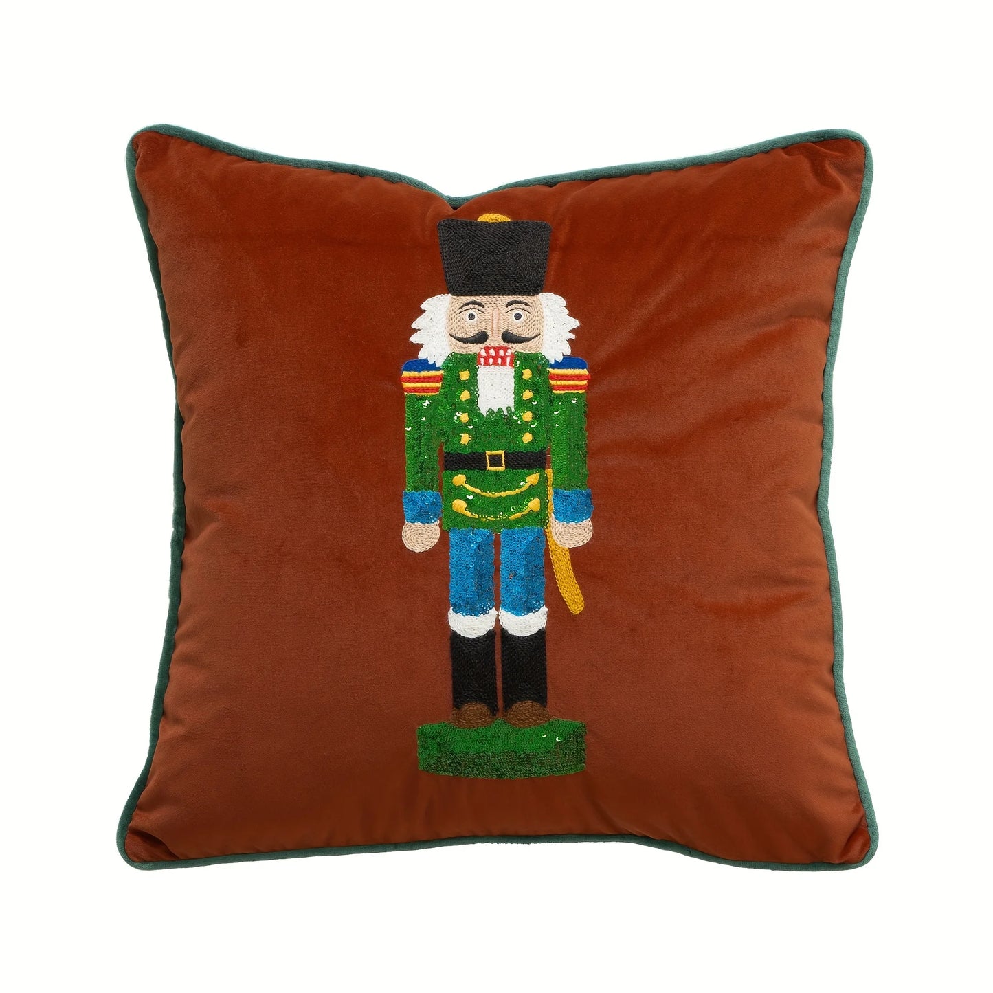 Nutcracker Cushion Cover– Holiday Edition