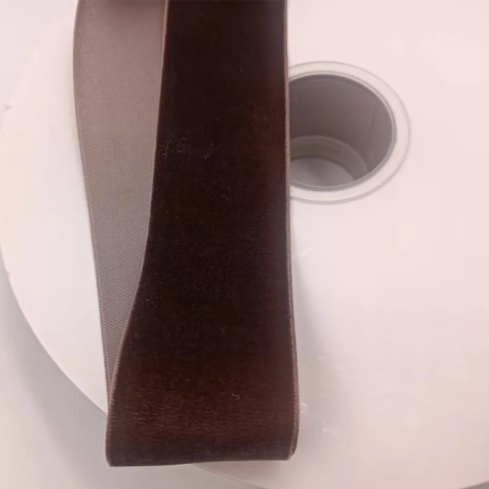 Velvet Ribbon 38MM 1/3/5Yards Wine gold black blue