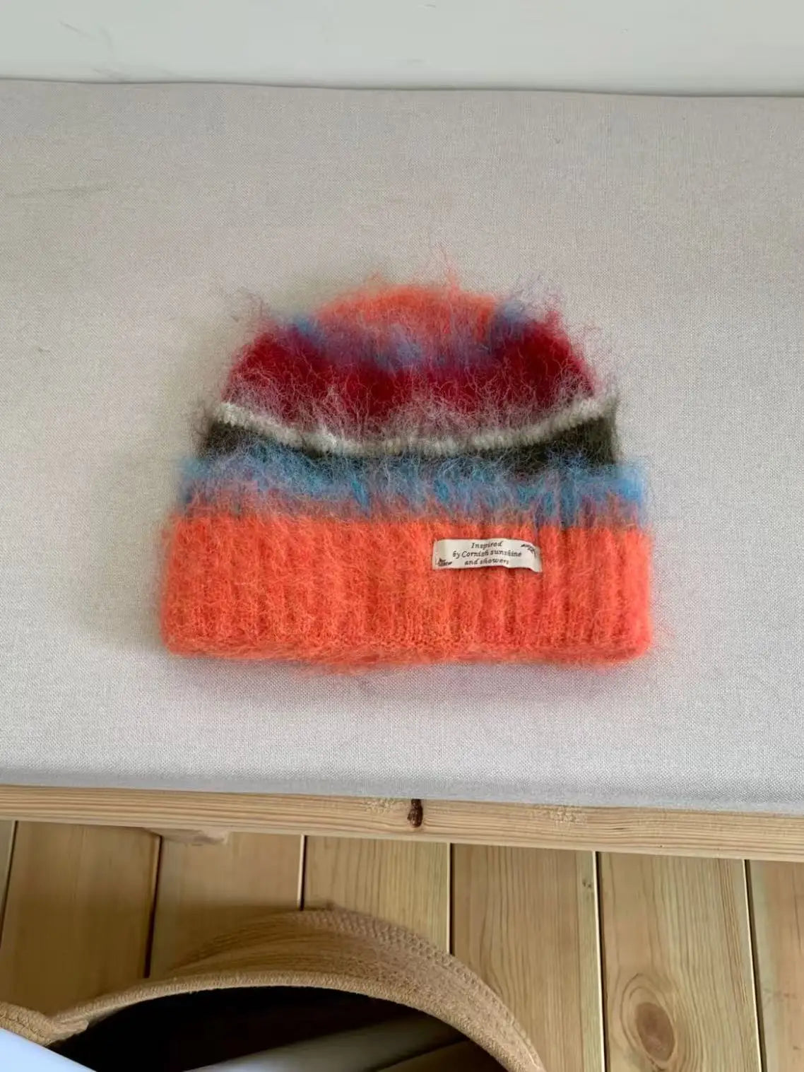 Striped Rainbow Beanies & Gloves