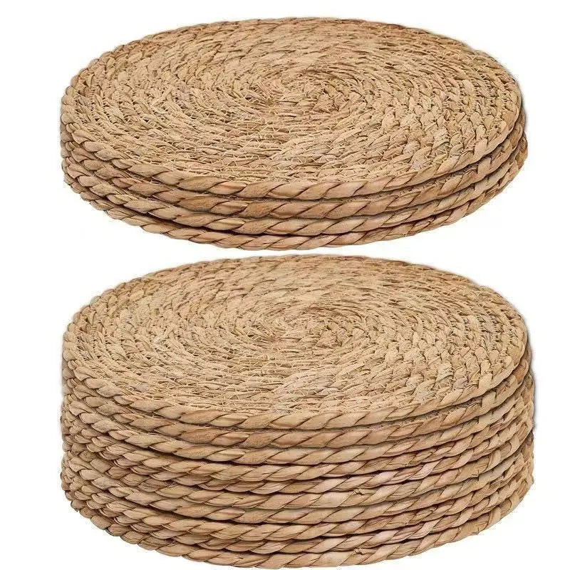 Handwoven Rattan Placemats Round