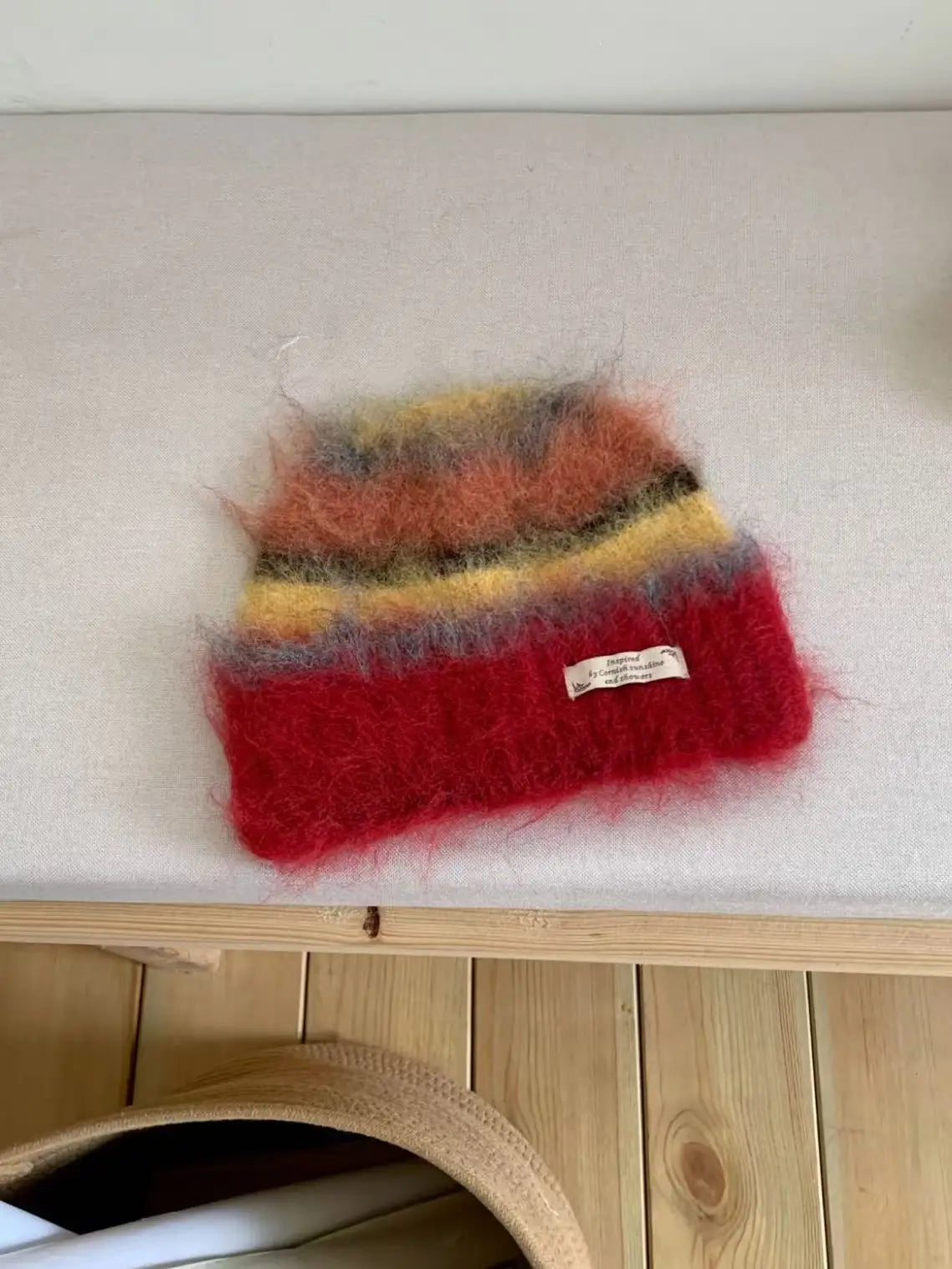 Striped Rainbow Beanies & Gloves