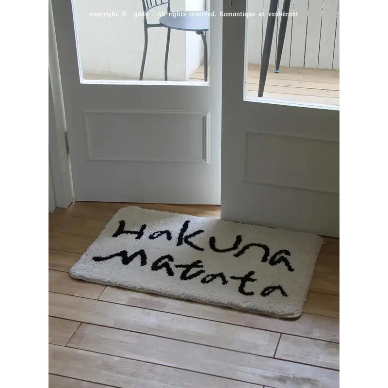 Hakuna matata rug