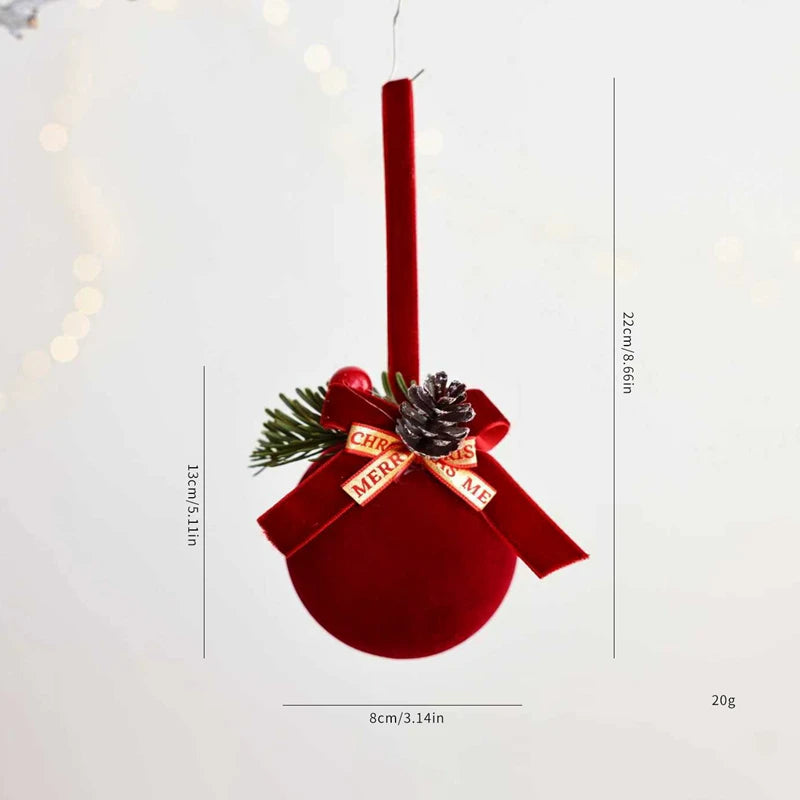 Christmas Ball Ornament Nordic Bells Decorations