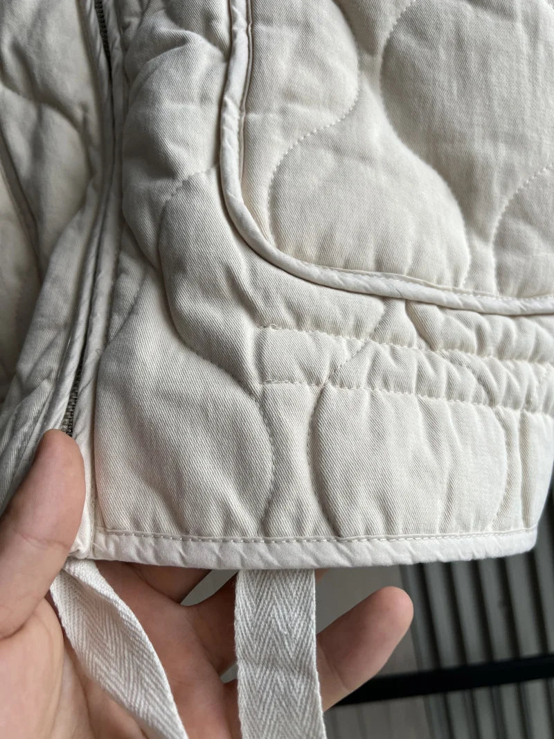 Quilted Oversized Short Jacket
