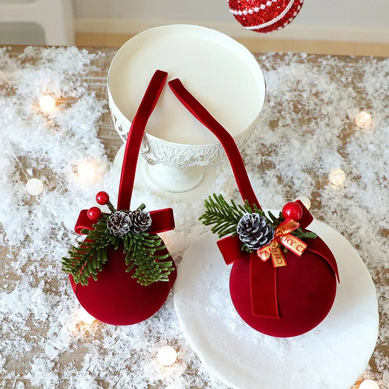 Christmas Ball Ornament Nordic Bells Decorations
