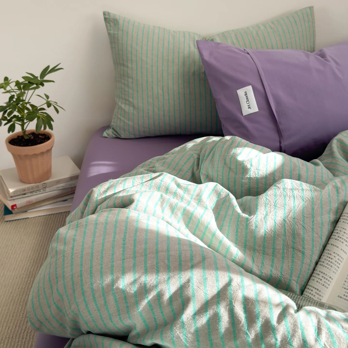 Simple Nordic Bedding Duvet Cover Set