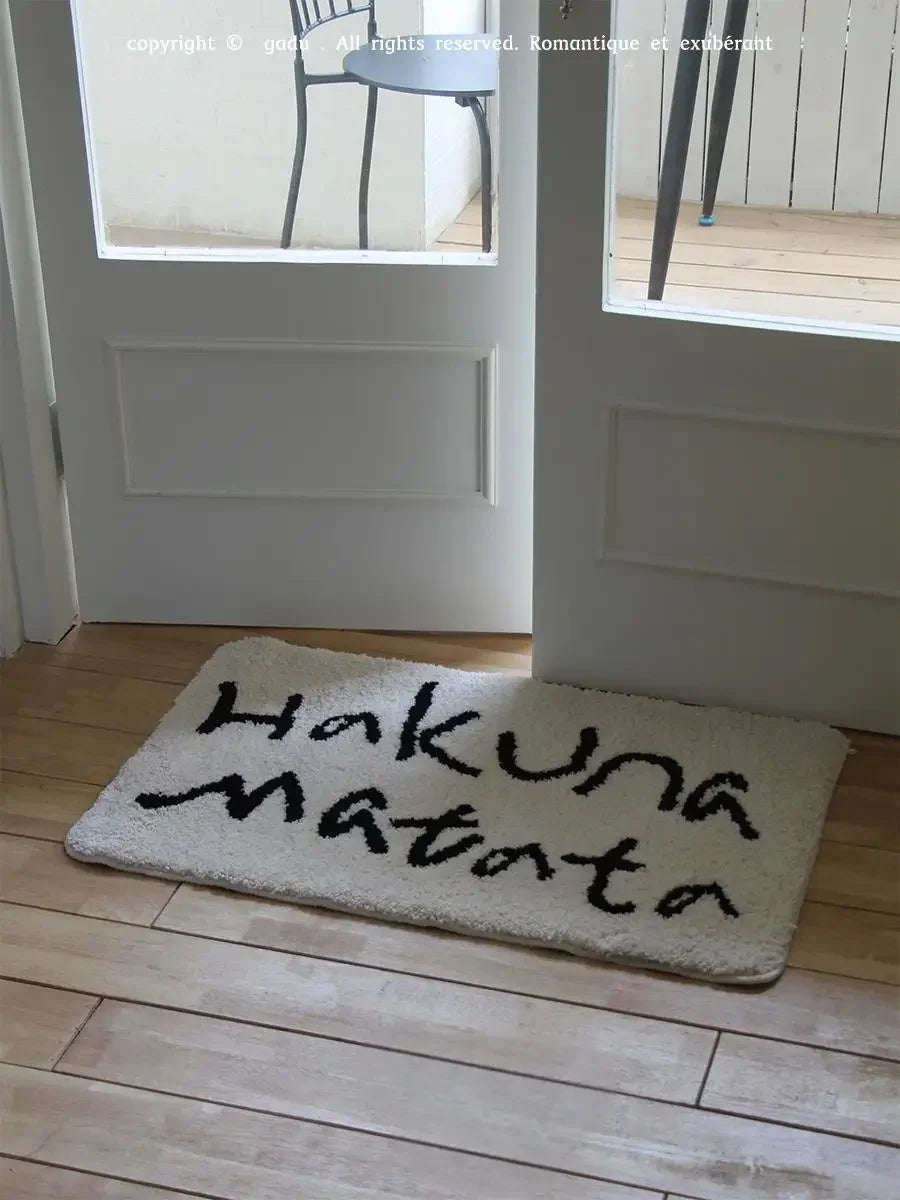 Hakuna matata rug