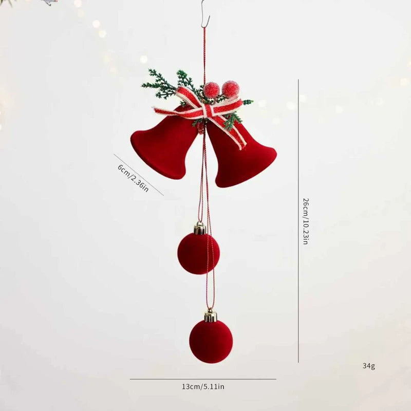Christmas Ball Ornament Nordic Bells Decorations