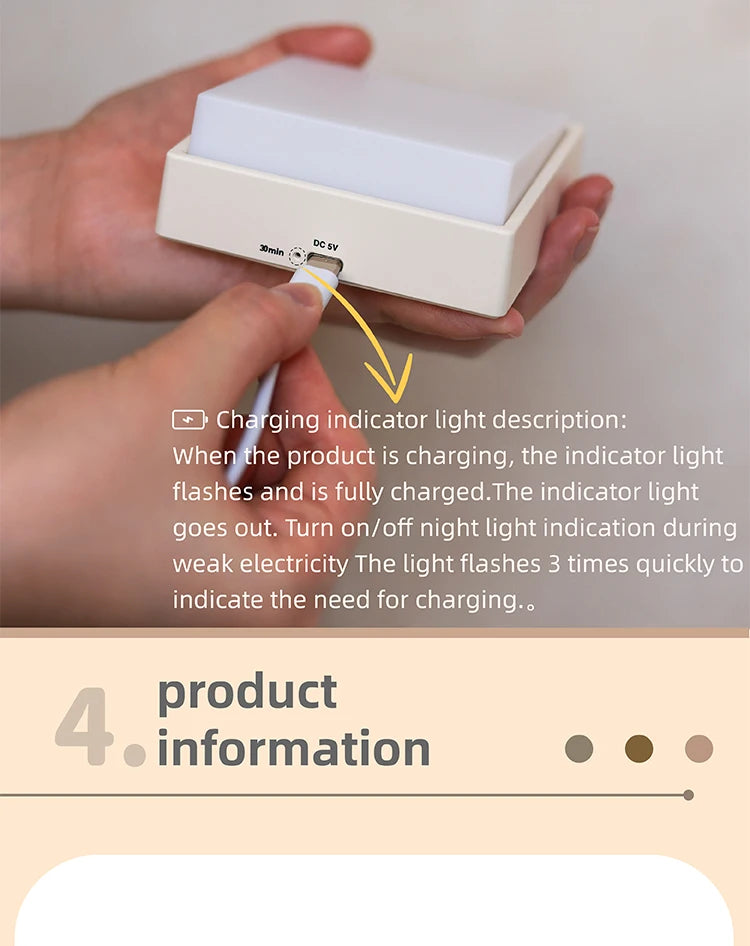 LED Modern Bedside Table Lamp