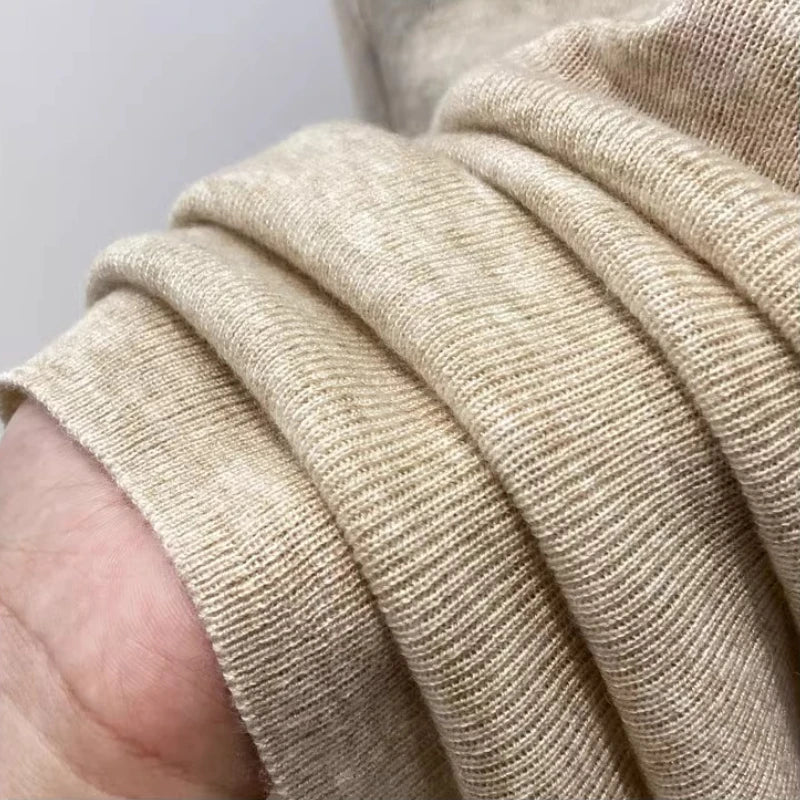 Autumn Winter 2025 Women New Turtleneck Slim Fit