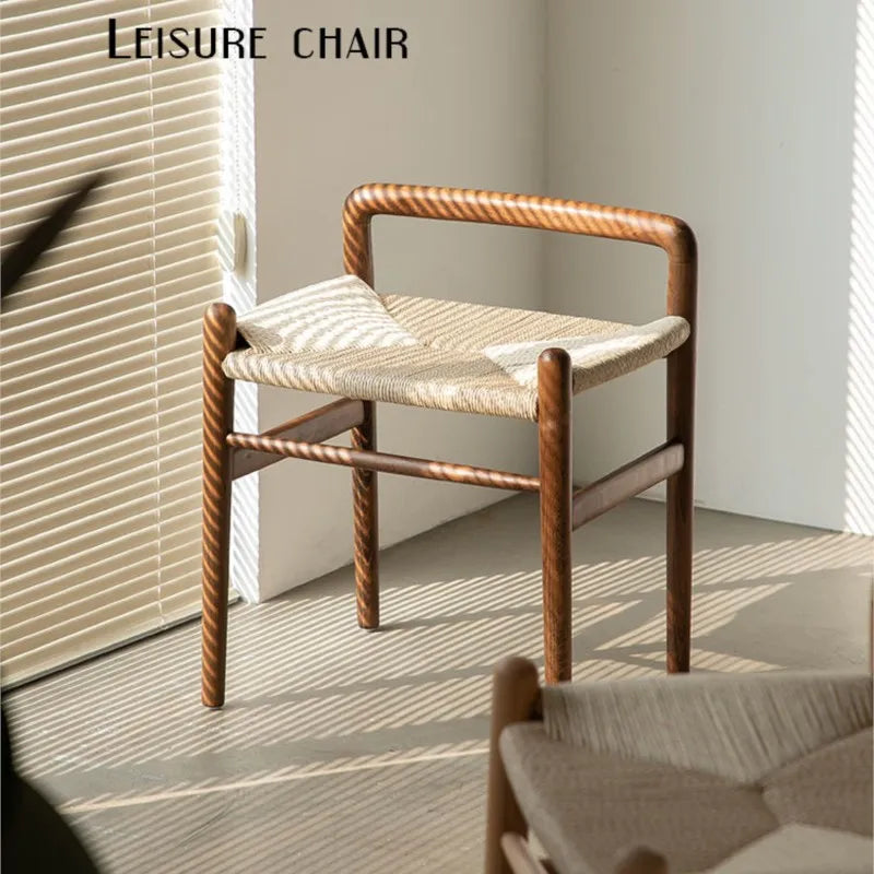 Wood Rattan Chair