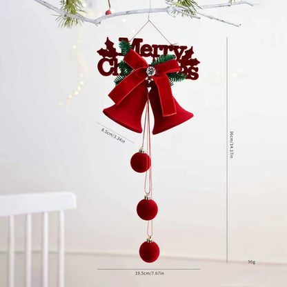 Christmas Ball Ornament Nordic Bells Decorations