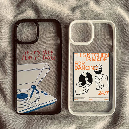 Retro mood iPhone Case