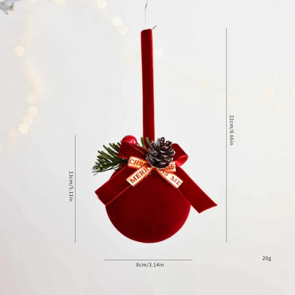 Christmas Ball Ornament Nordic Bells Decorations