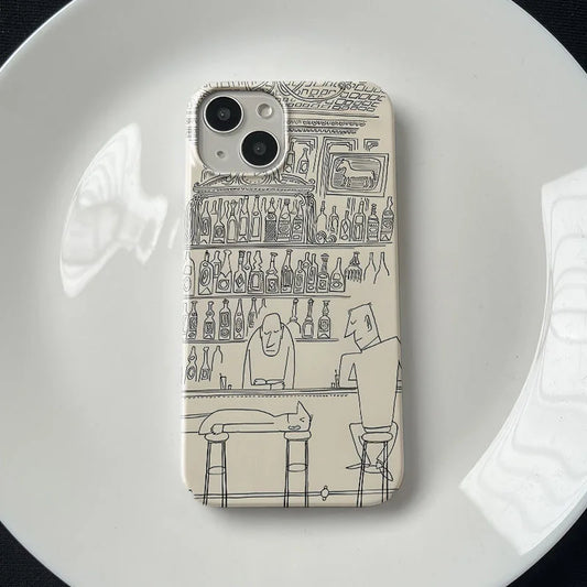 Line Art iPhone Case