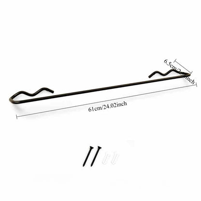 Wave Bathroom Towel Bar