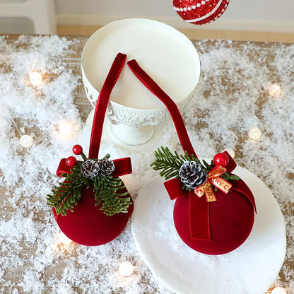 Christmas Ball Ornament Nordic Bells Decorations