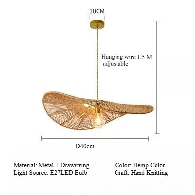 Handmade Rattan Pendant Lights